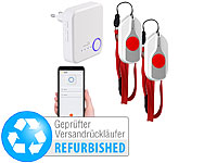 CASAcontrol SOS-Notrufknopf-Alarme, Smarter SOS-Knöpfe, Notrufklingel